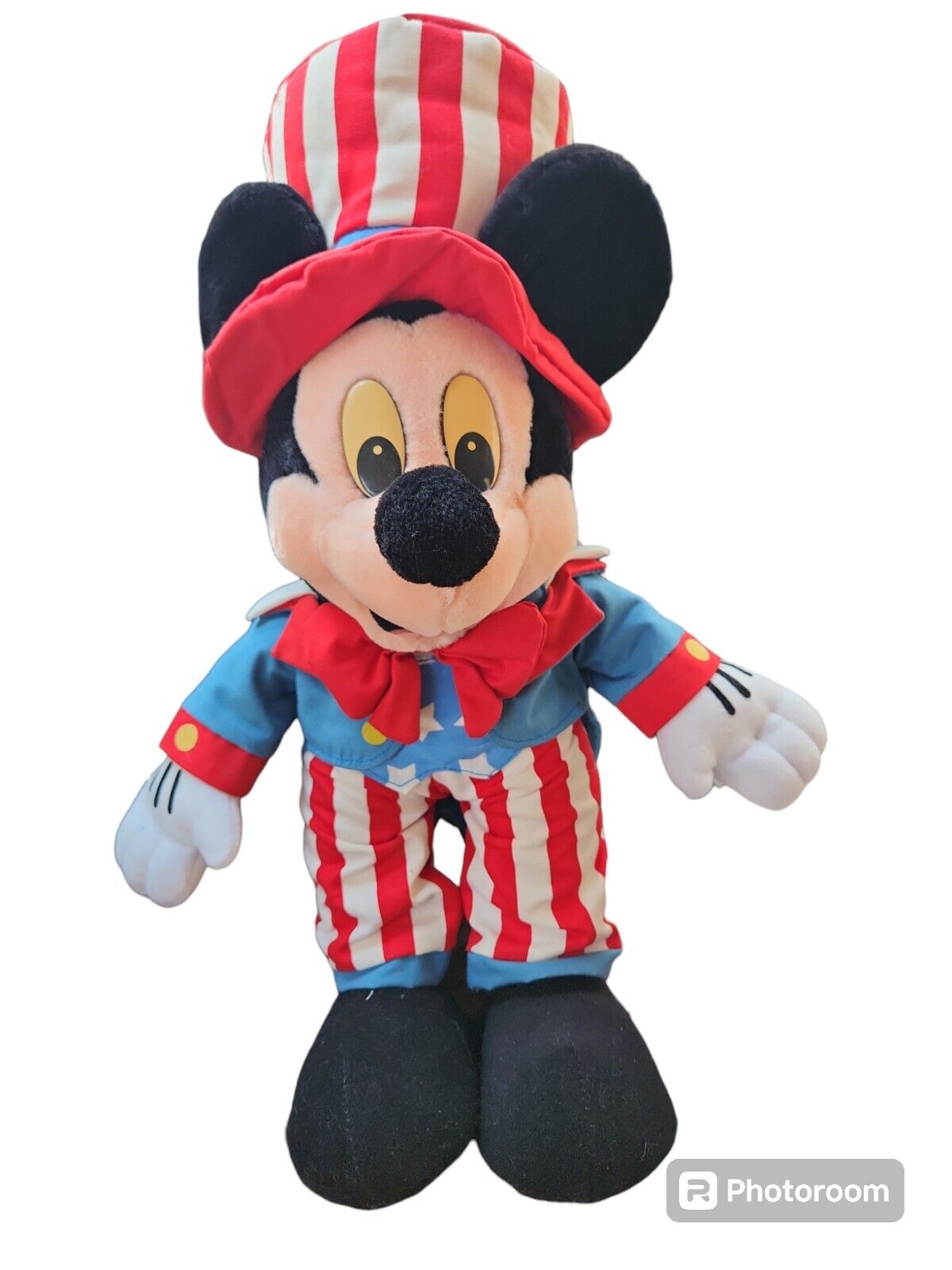 Vintage 1980s Mickey Mouse Uncle Sam