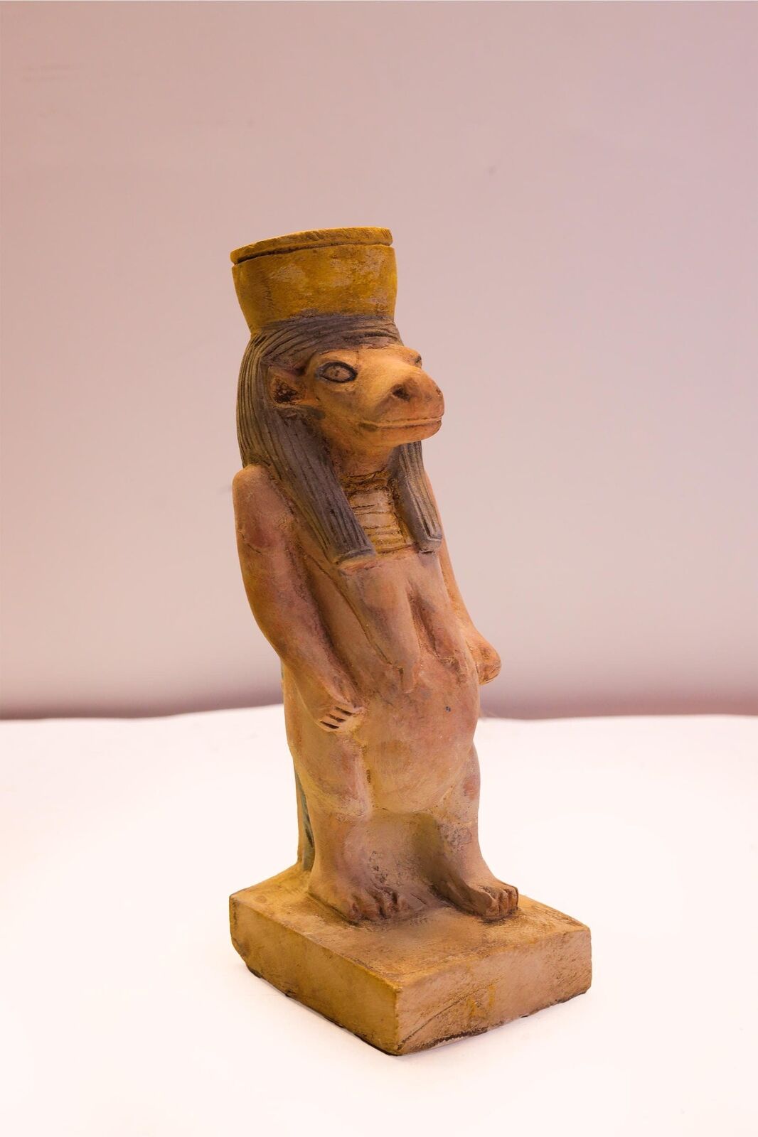 God Taweret statue, Egyptian Taweret, handmade statue in Ancient Egypt made