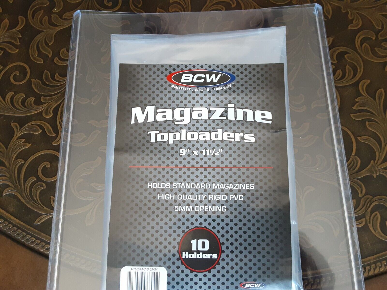 1 BCW Magazine Toploader Holder Sleeve Protection Rigid