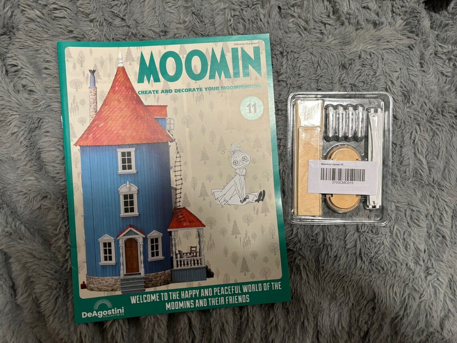 NEW SEALED Moomin House DeAgostini Collectible Miniature Kits #11-16 BUNDLE