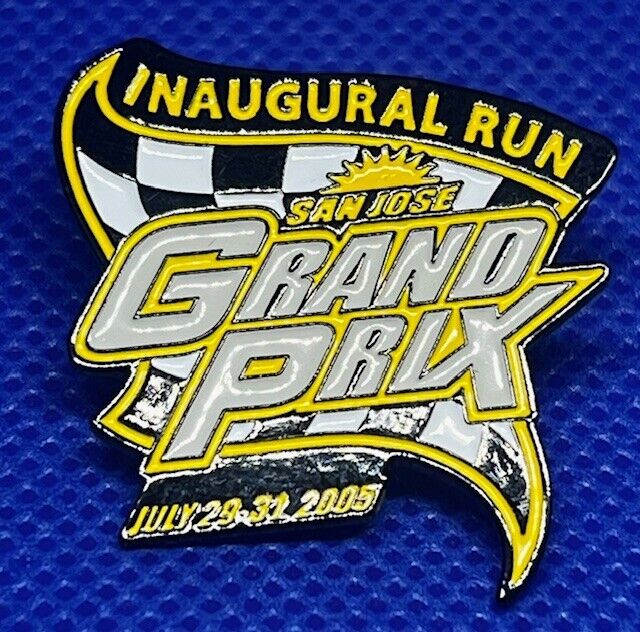 San Jose Grand Prix 2005 Inaugural Run Hat Lapel Pin