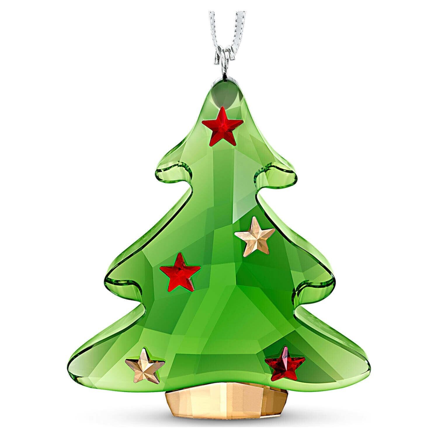 Swarovski Green Christmas Tree Ornament #5544526 New in Box