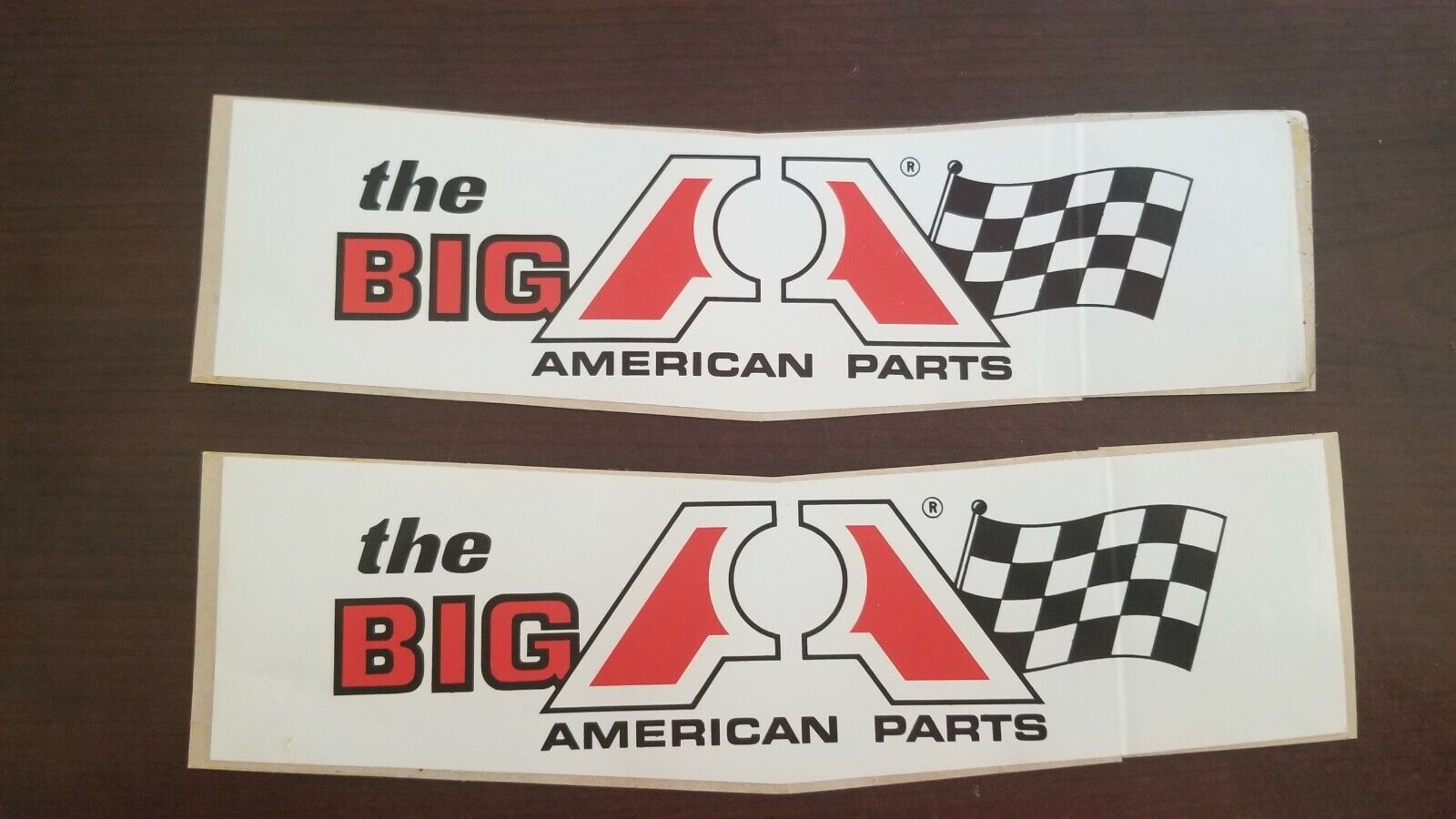 ORIGINAL VINTAGE The Big “A” American Parts Racing Decal 60’s 70's 9-1/4x2-1/2