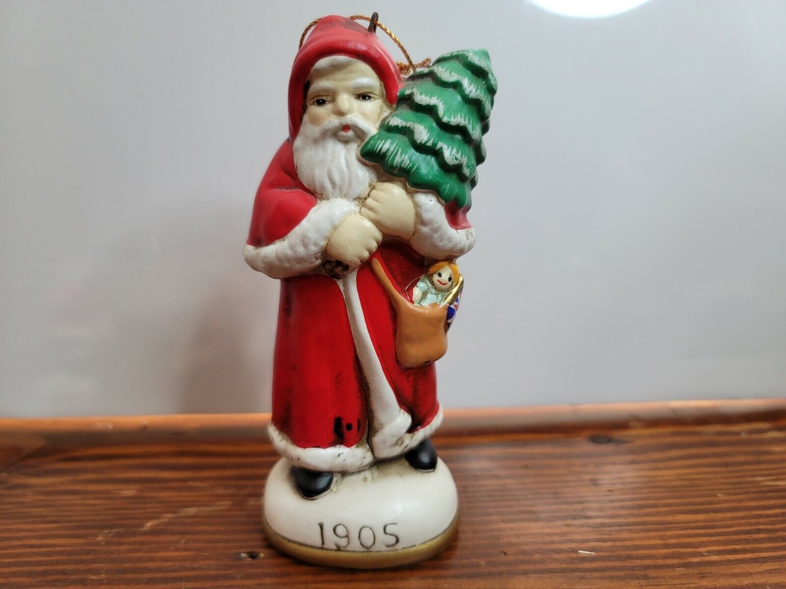 Vintage Memories Of Santa Collection 1905 United Kingdom Uk 1984 Ornament 5\