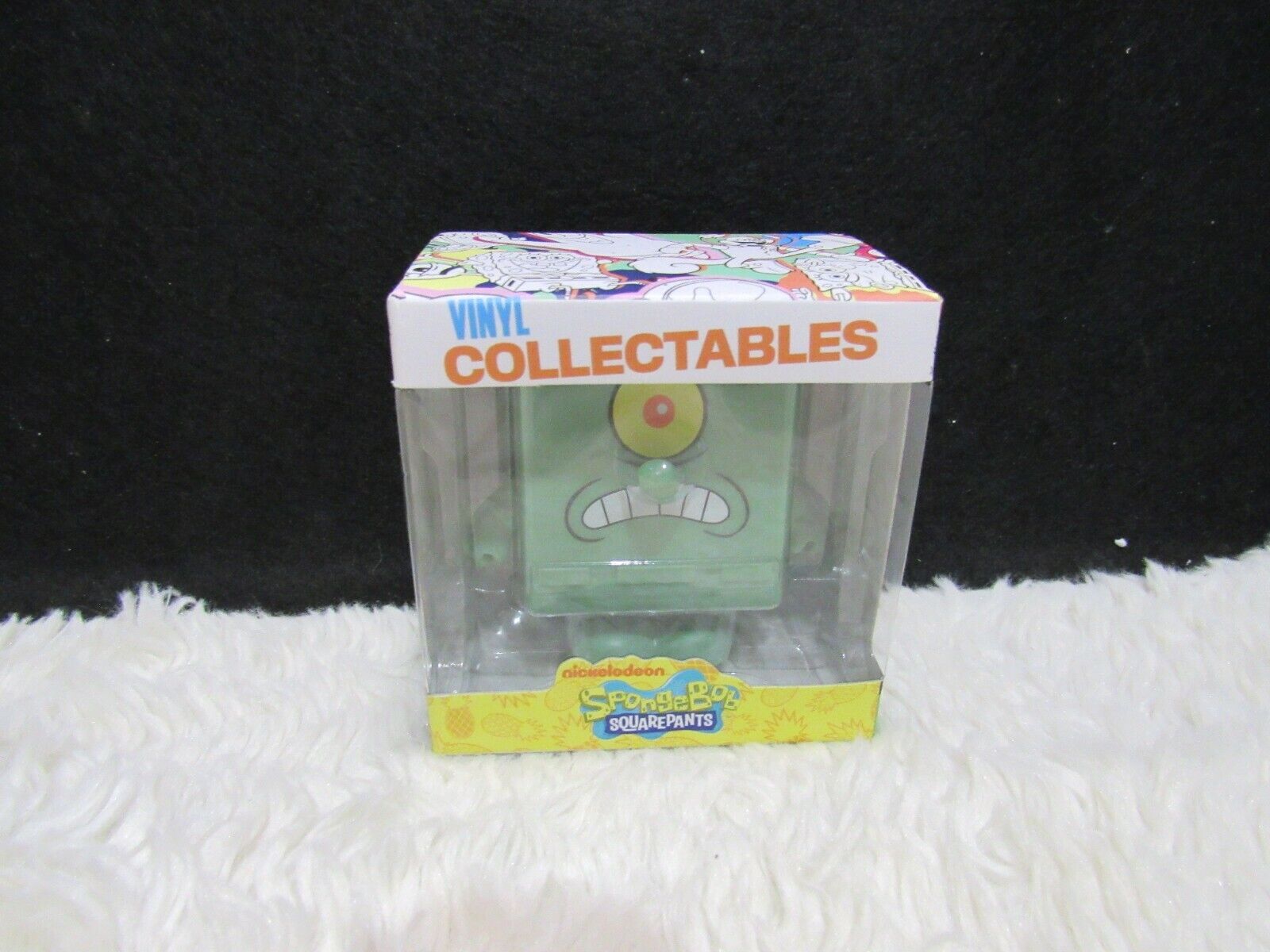 Vinyl Collectables Nickelodeon Spongebob Squarepants Plankton Figurine, NEW