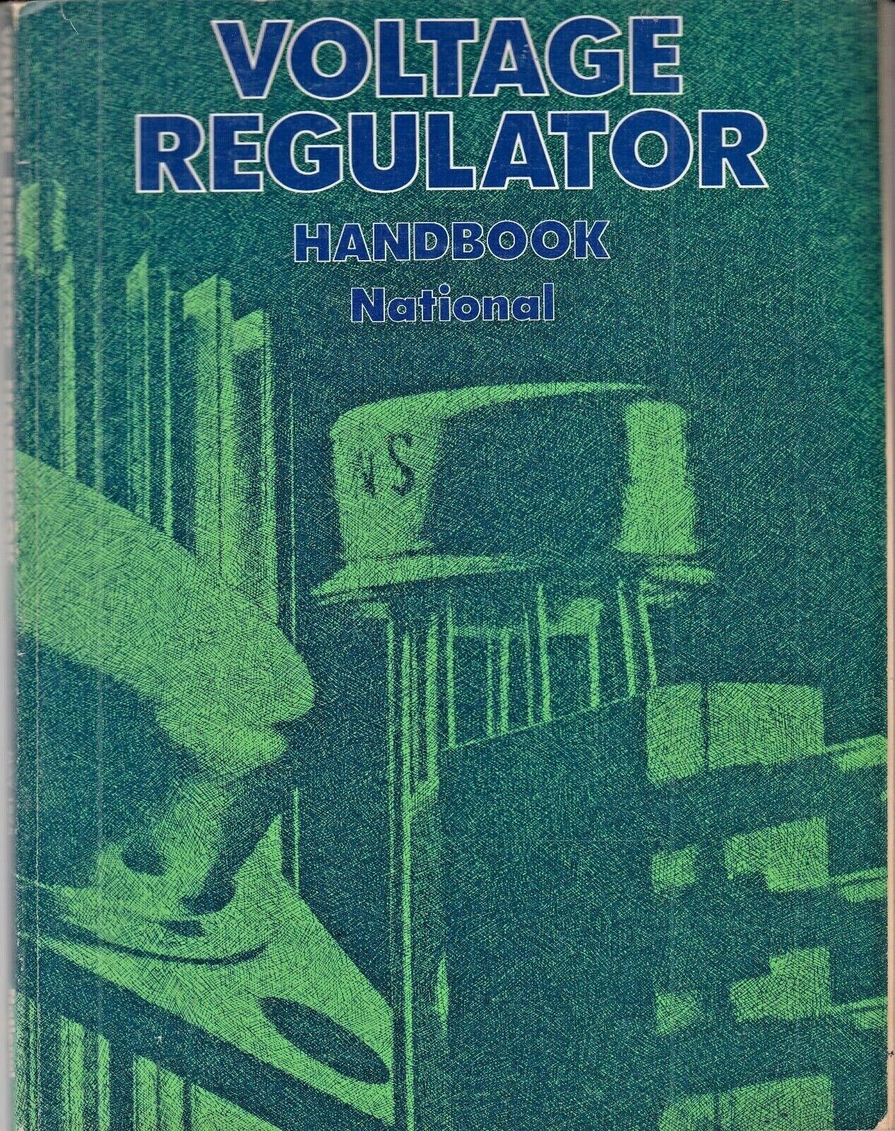 Voltage Regulator Handbook National PPB 1975 National Semiconductor  Book