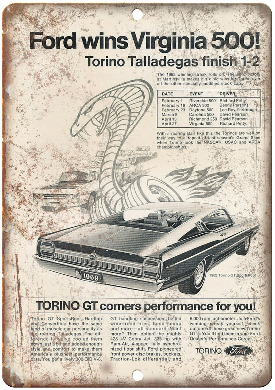1969 - Ford Torino GT Virginia 500 - 10\