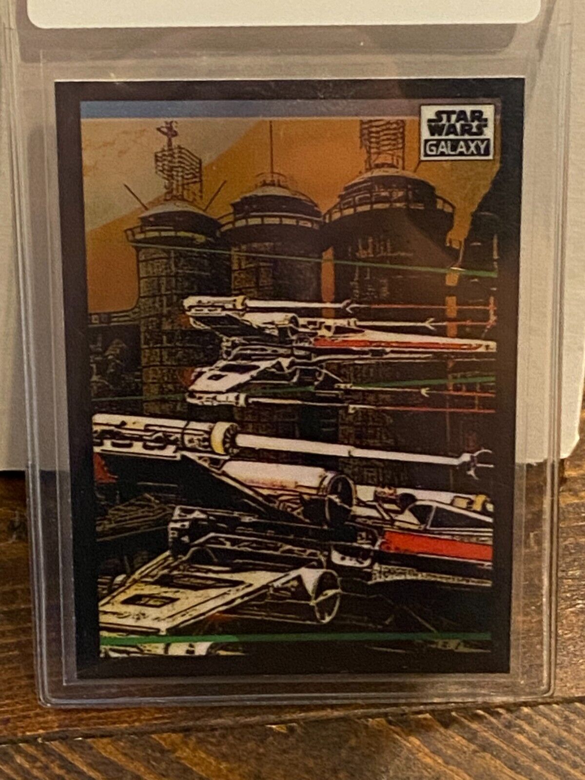 2022 Topps Chrome Star Wars Galaxy Refractor X-Wings in Formation #38