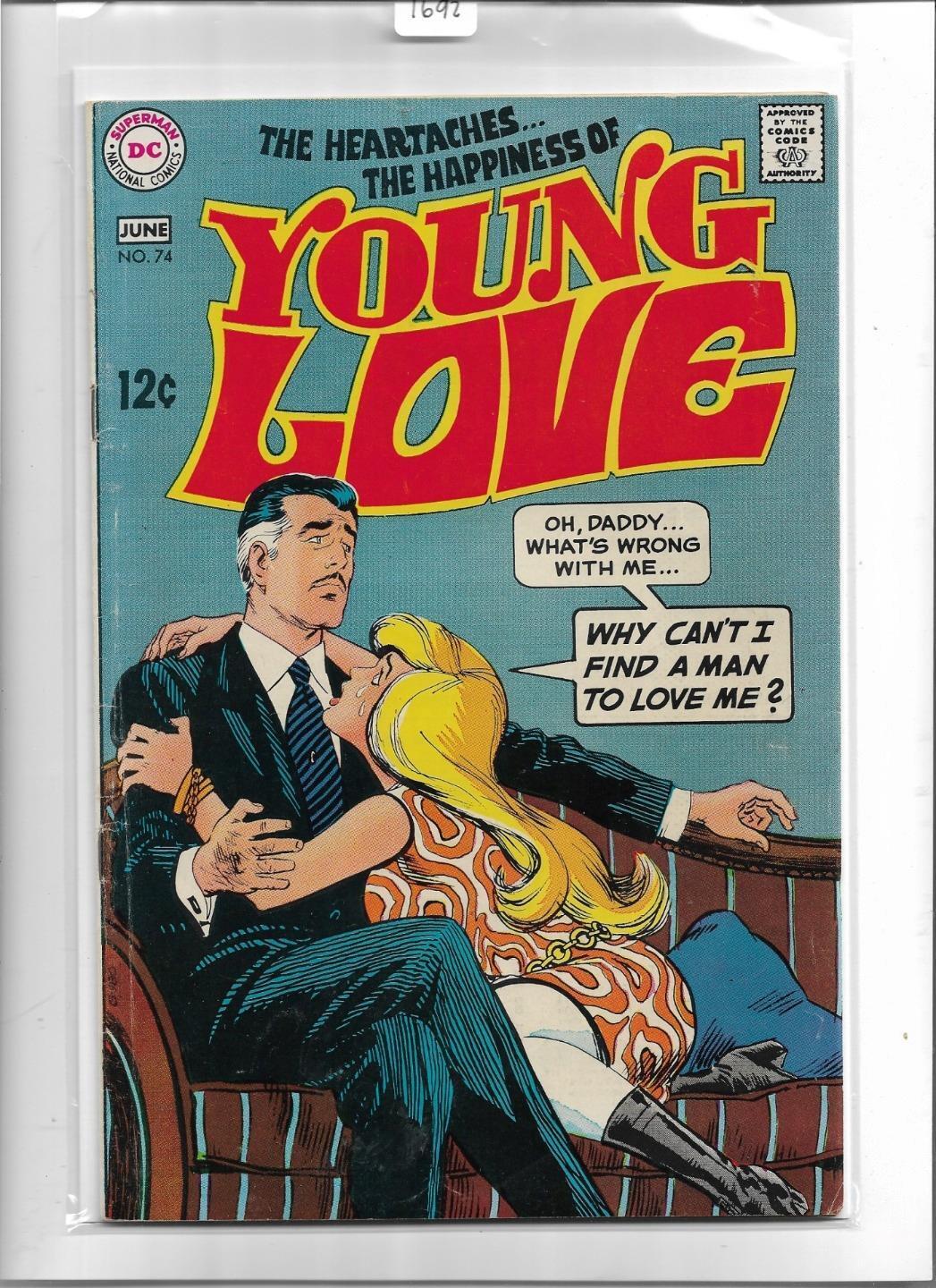 YOUNG LOVE #74 1969 FINE 6.0 1692