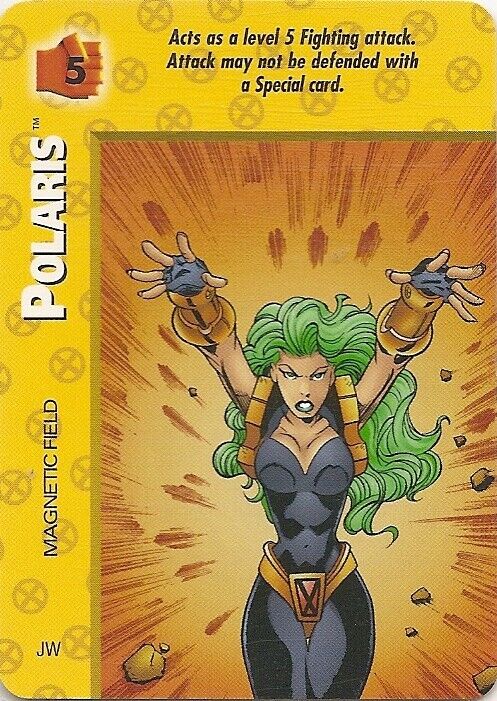 Marvel OVERPOWER X-Men Polaris Magnetic Field special