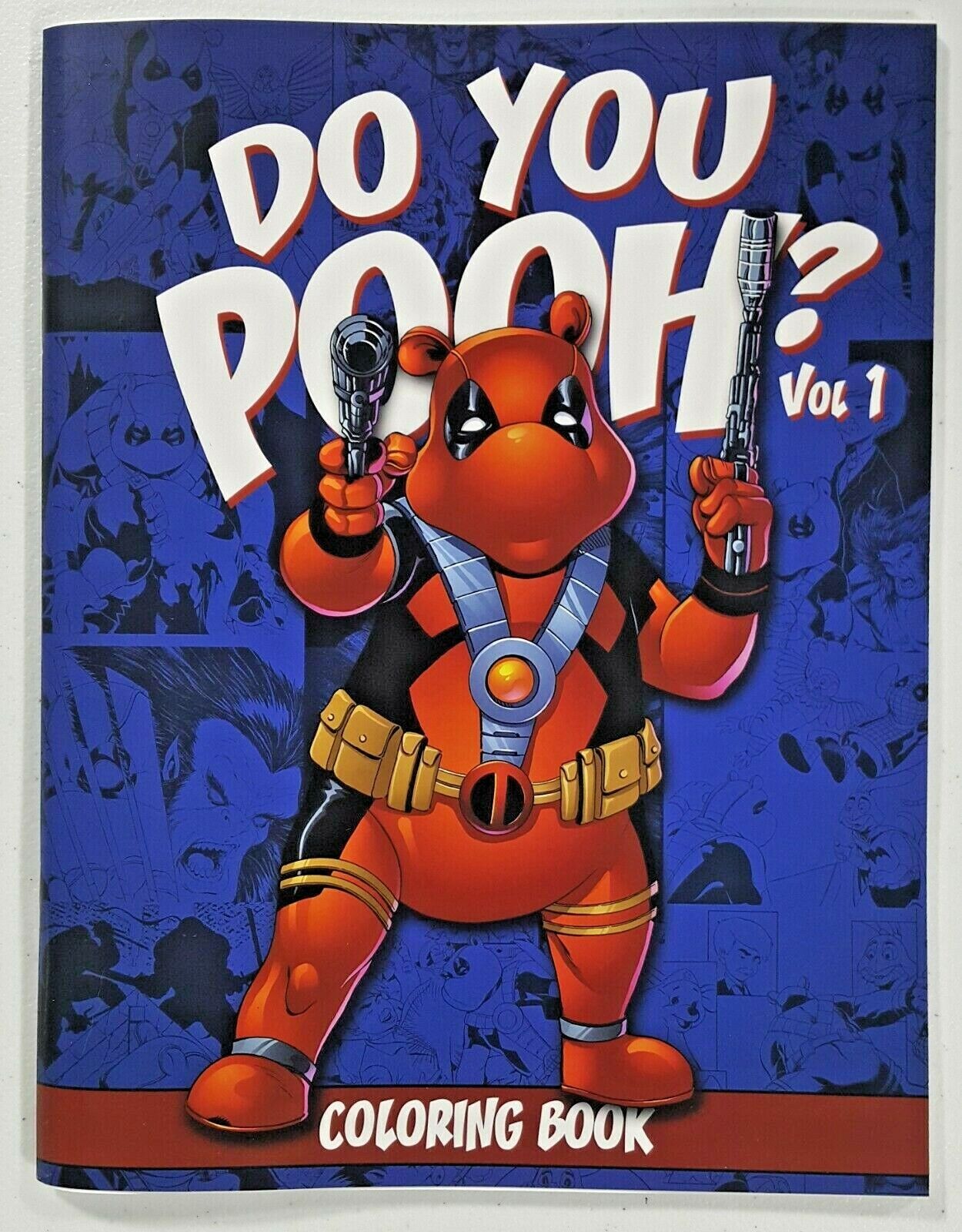 Do You Pooh? Vol 1 Marat Mychaels Oversized Coloring Book Comic Book 2021