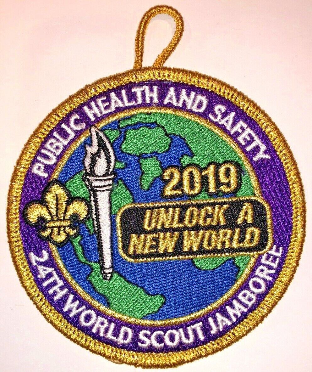 Public Health & Safety IST Staff Delegate Badge 2019 24th World Scout Jamboree