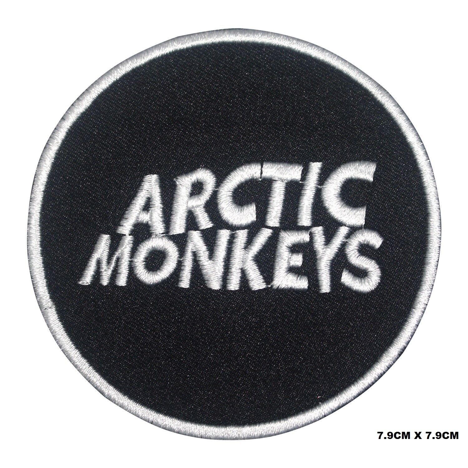 ARCTIC MONKEYS Circle Embroidered Patch Iron On/Sew On Patch Batch For Clothes
