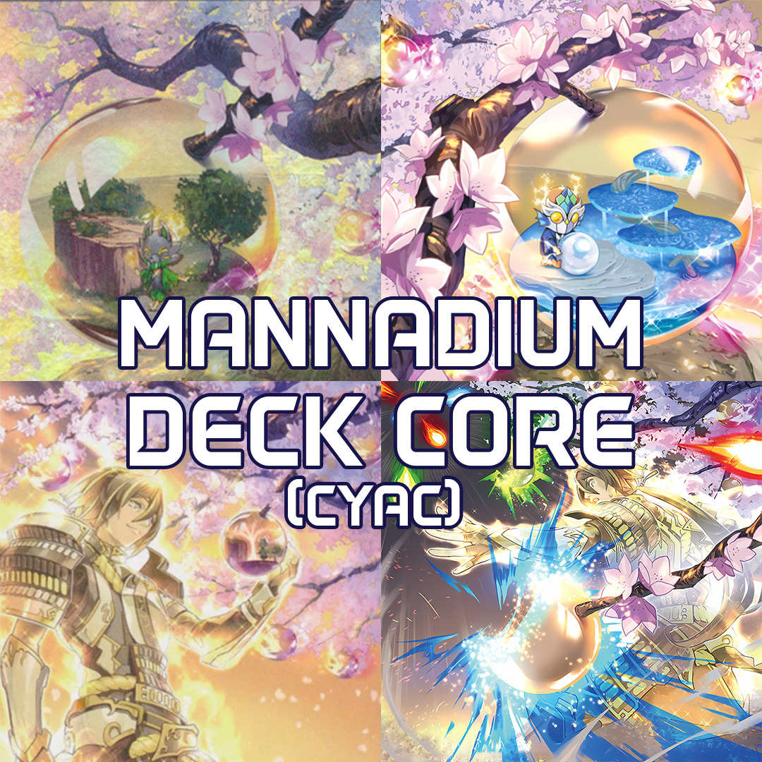 Mannadium Deck Core 18 Card Bundle CYAC 1st Edition YuGiOh Cards
