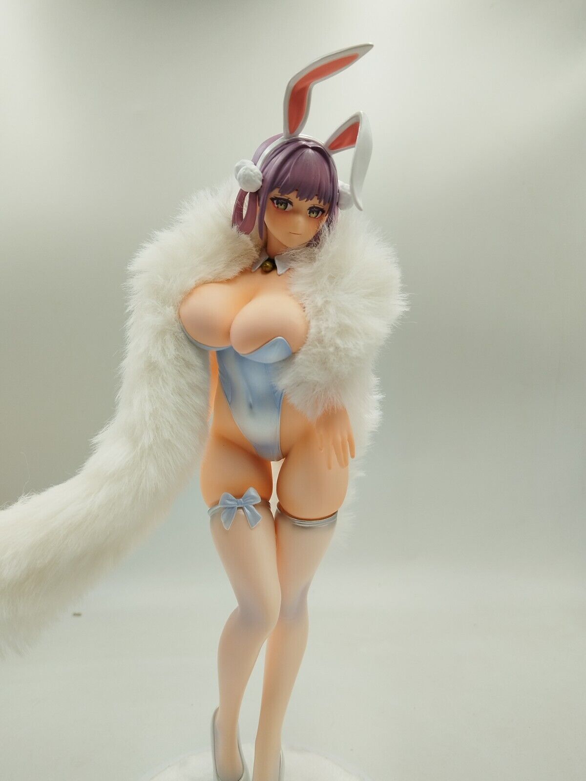 New 1/6 Anime Chrysa Bunny Girl 30CM PVC Figure Model Statue Toy Two body Mx