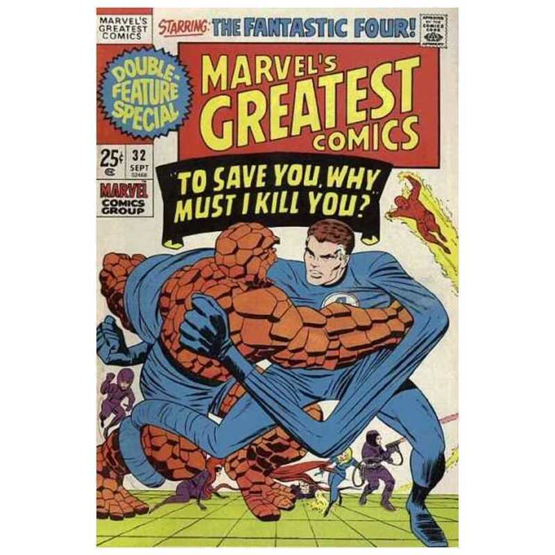 Marvel's Greatest Comics #32 in Very Fine minus condition. Marvel comics [f^