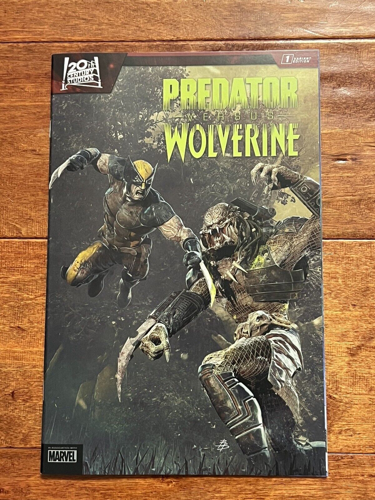 Predator Vs. Wolverine #1 Bjorn Barends 2023 Variant Edition Marvel Comics