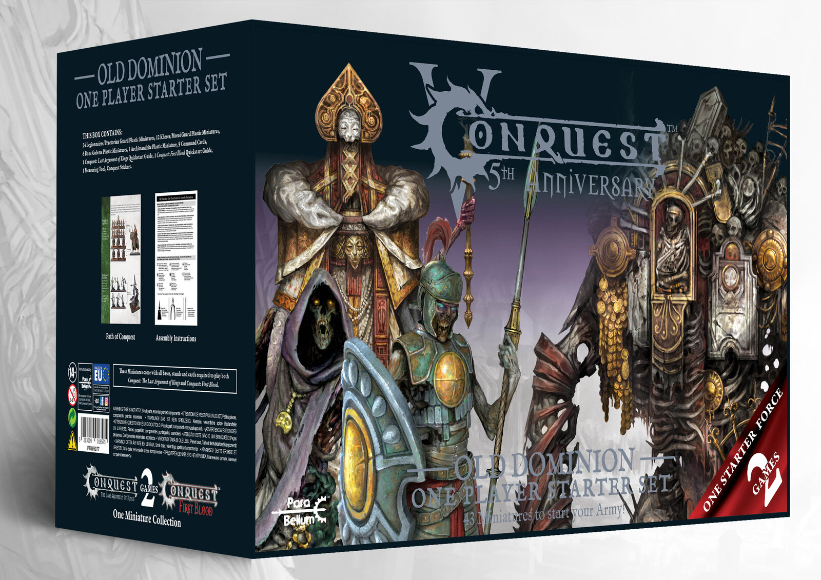 Conquest, Old Dominion - Conquest 5th Anniversary Supercharged Starter Set