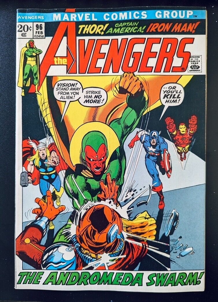 Avengers (1963 series) #96 VF/NM Thor Captain America Iron Man Marvel Comics