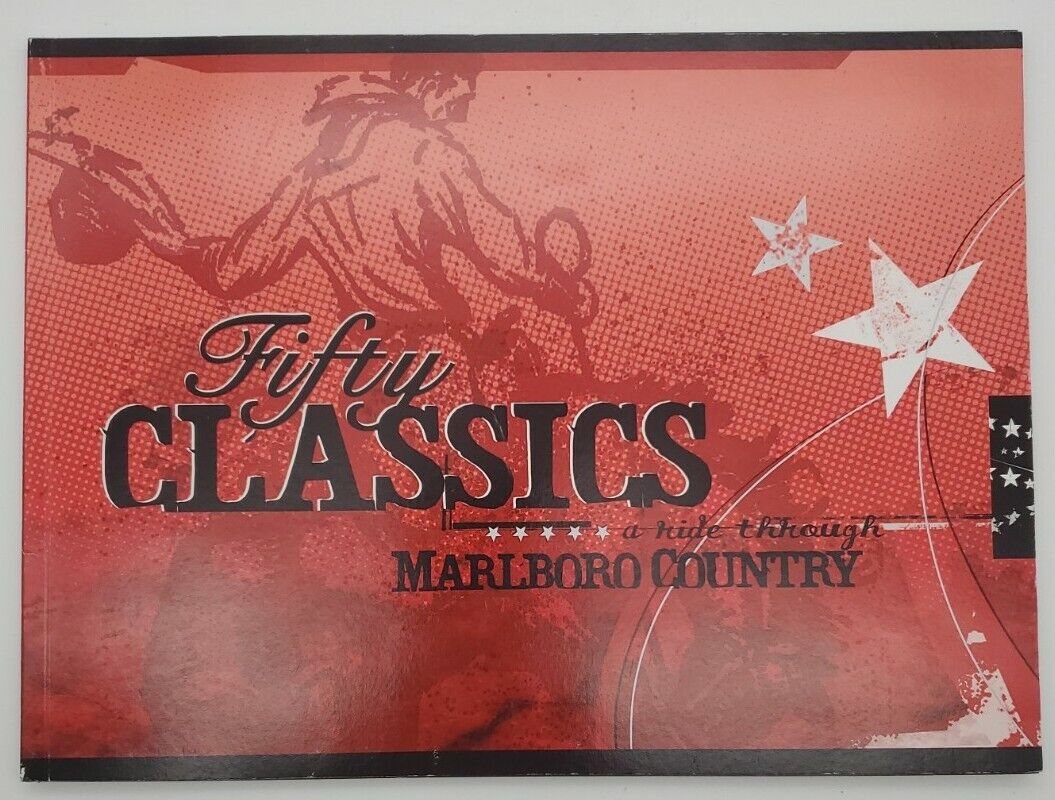 Marlboro Fifty Classics A RIDE THROUGH MARLBORO COUNTRY Catalog Booklet