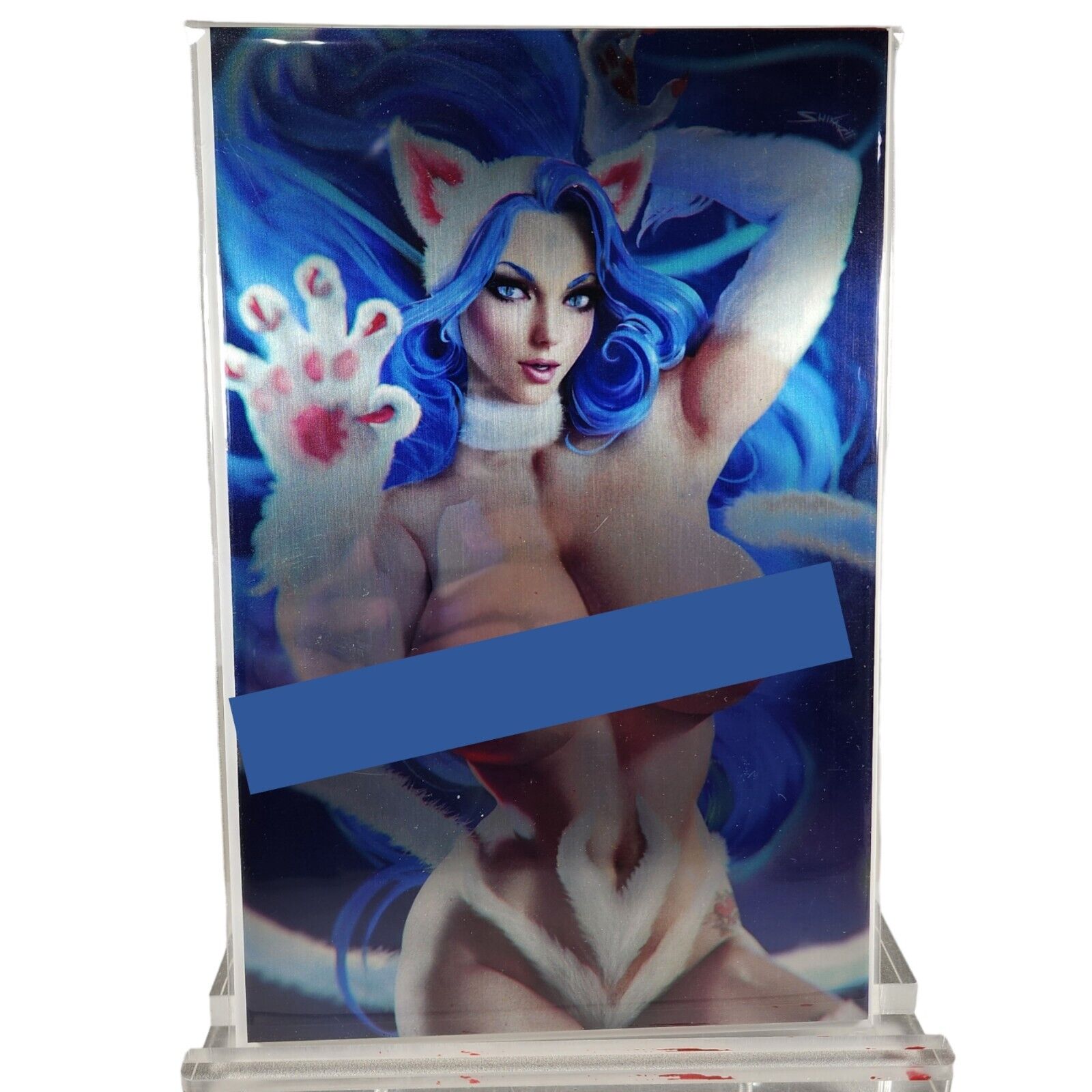 Con Artists #3, Darkstalkers Felicia Risque (Metal) SHIKARII, SOLD OUT EXCLUSIVE