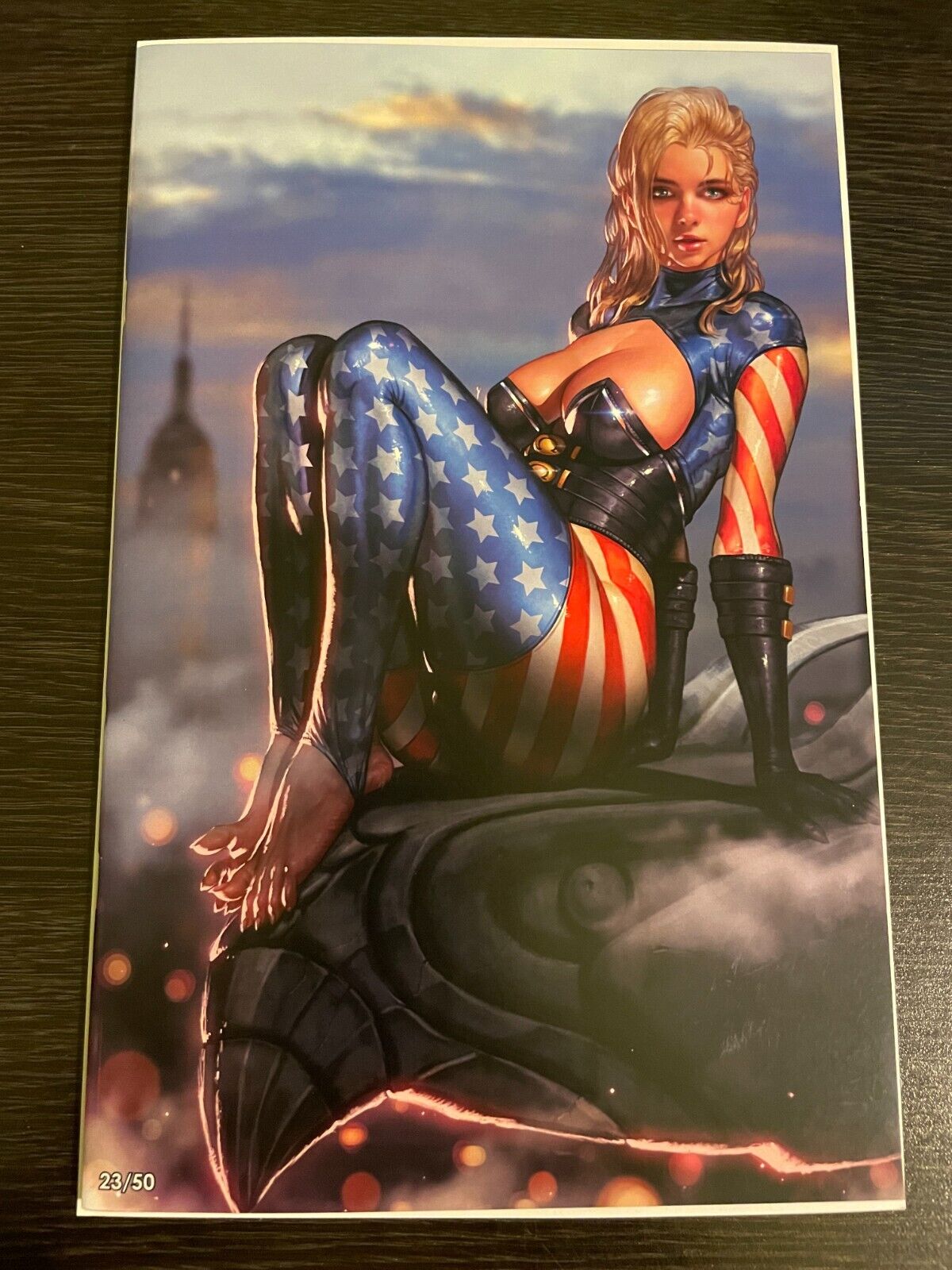 PATRIOTIKA #1 KYUYONG EOM EXCLUSIVE VIRGIN COVER RARE ONLY 50 MADE NM+