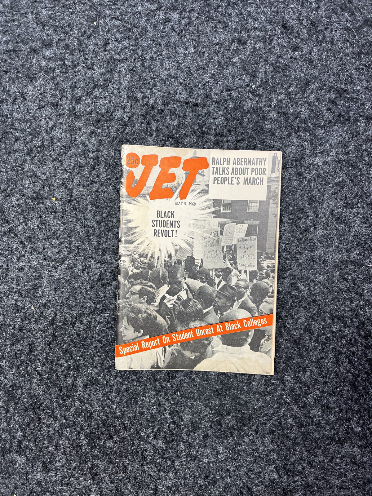 Vintage 1970s JET Magazine - Black Soul Magazine, Black Political Movements Civ