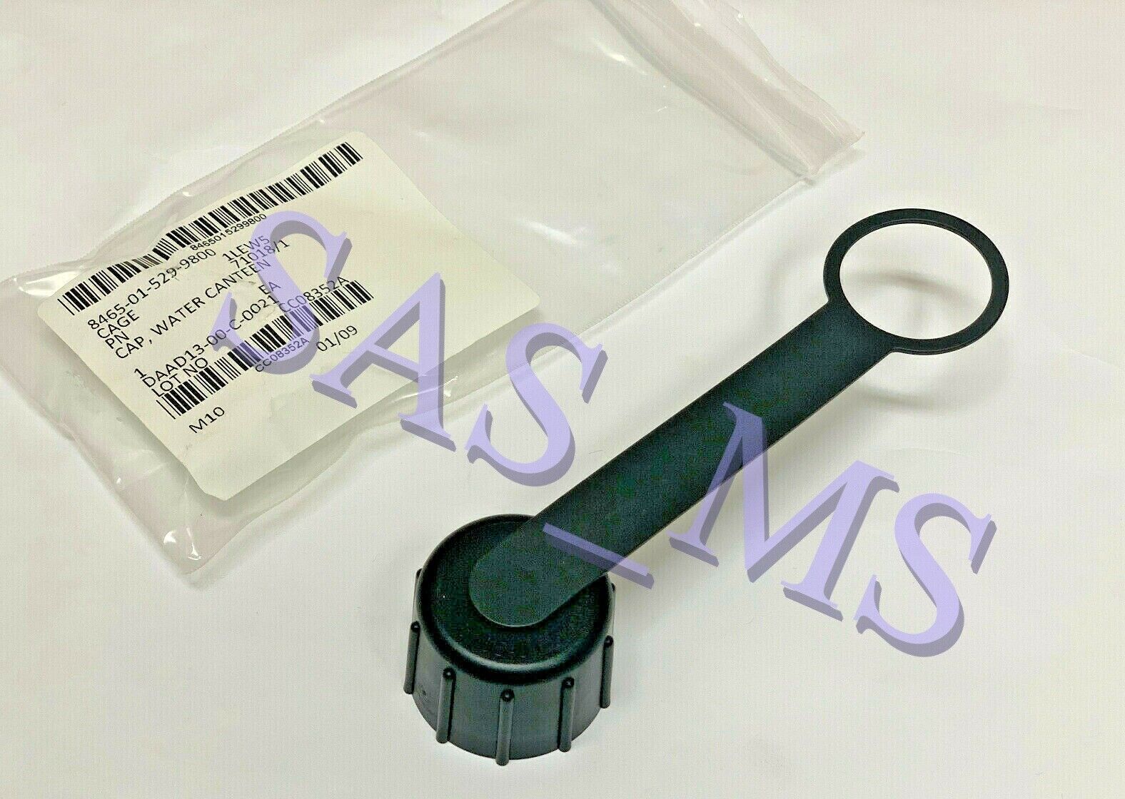 US ARMY ISSUED 1&2 QUART CANTEEN CAP/LID FOR AVON M50 GAS MASK 8465-01-529-9800