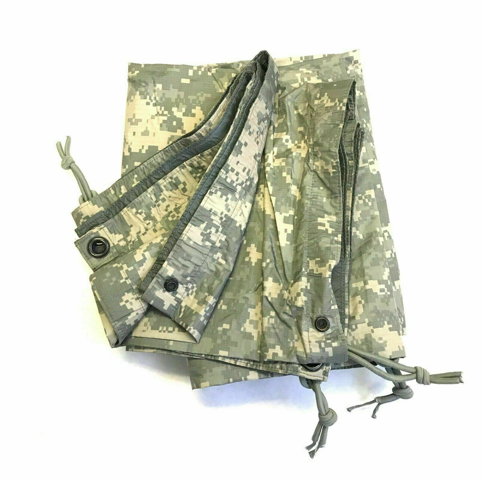 USED US Army USGI Field Tarpaulin ACU Foliage Reversible 80