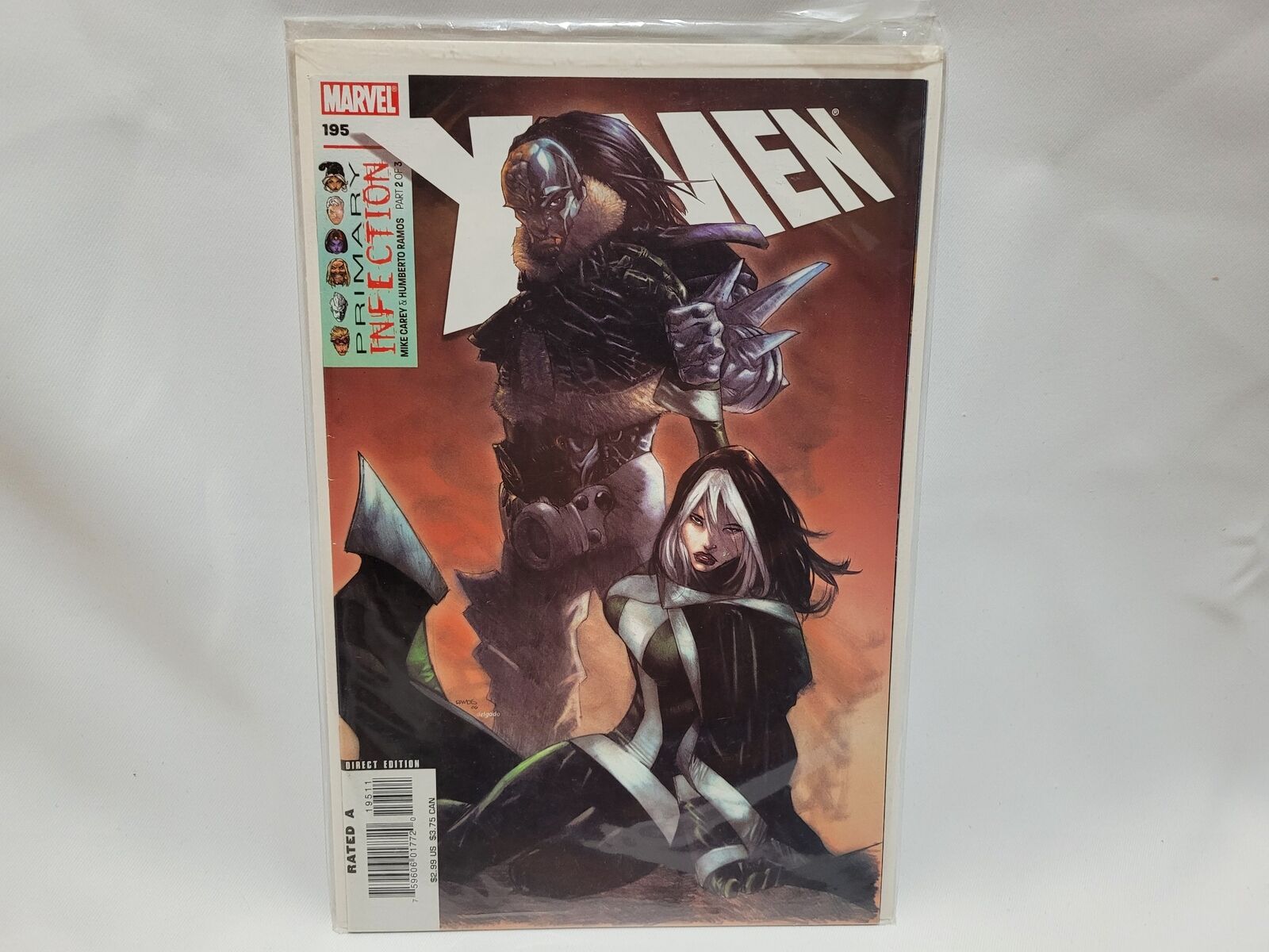 2006 X Men No 195 Primary Infection Part 2 of 3 Marvel Comic Book