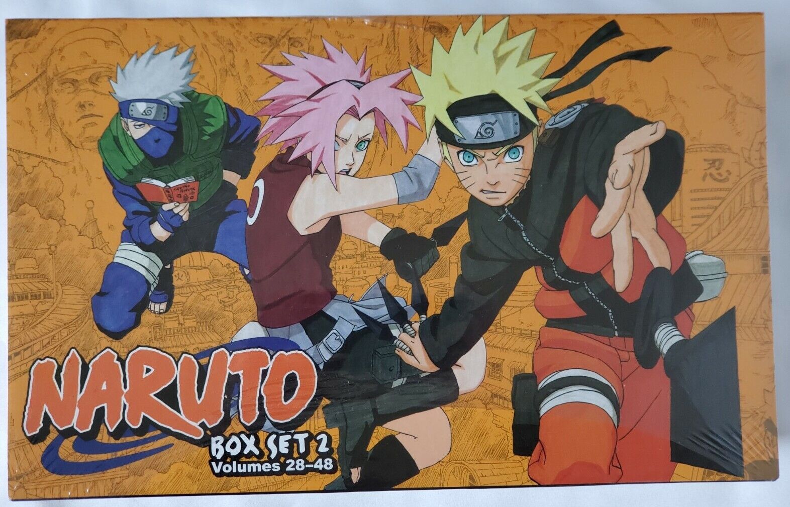 New Naruto Manga Box Set 2 Volumes 28-48 With Mini Comic & Poster English Sealed