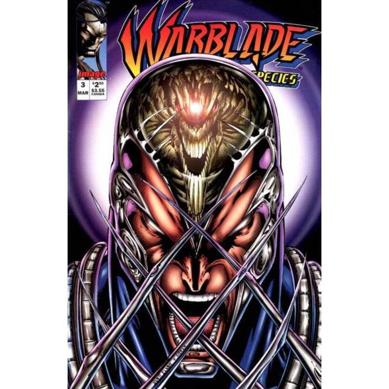 Warblade: Endangered Species #3 in Near Mint + condition. Image comics [f@