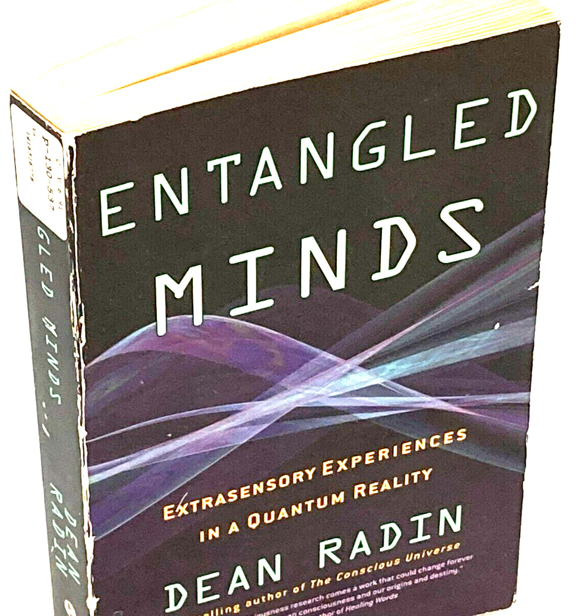 Preowned   ENTANGLED MINDS, RADIN PHD, PAPER, VERY GOOD CONDITION