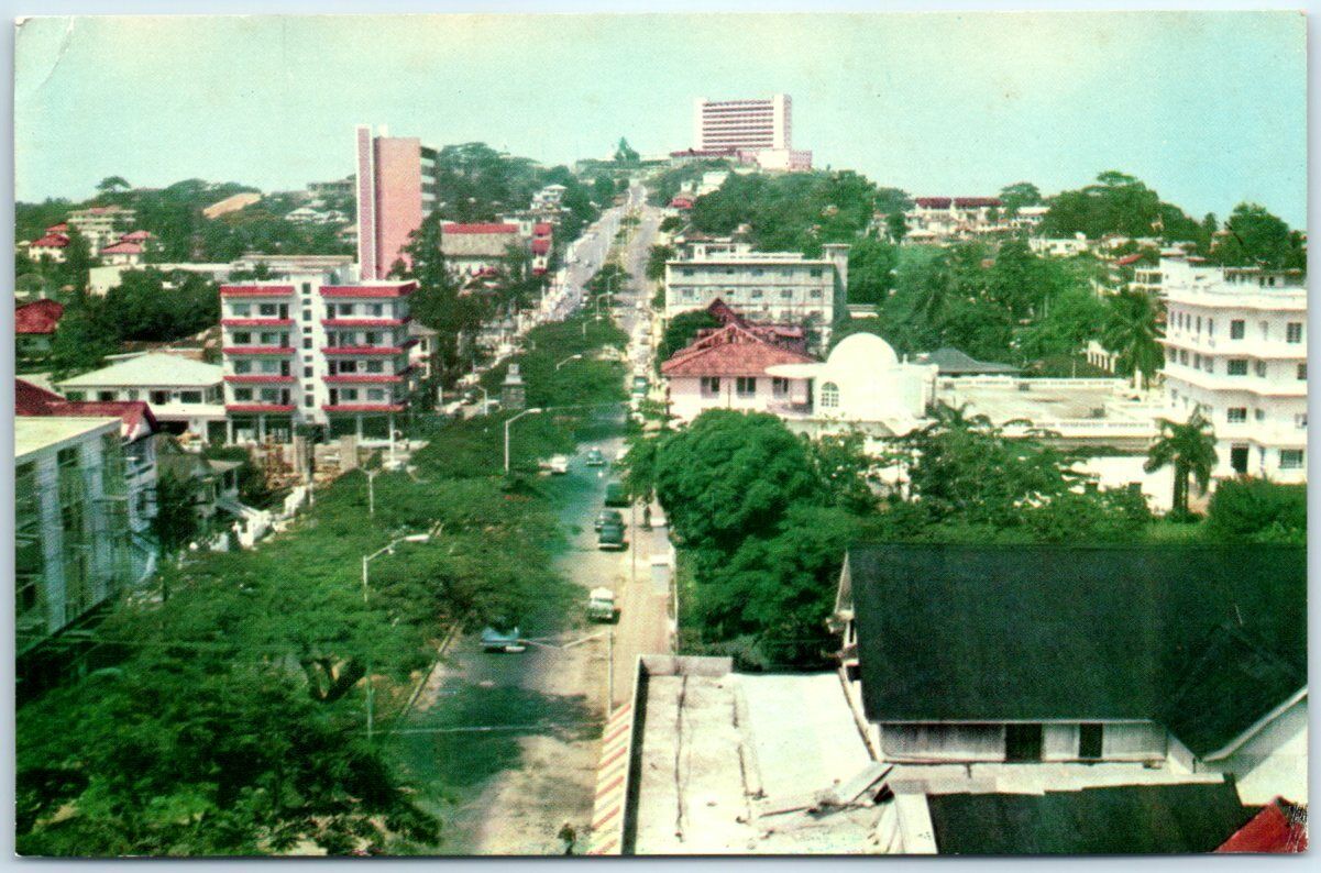 Postcard - Partial View of Monrovia, Liberia