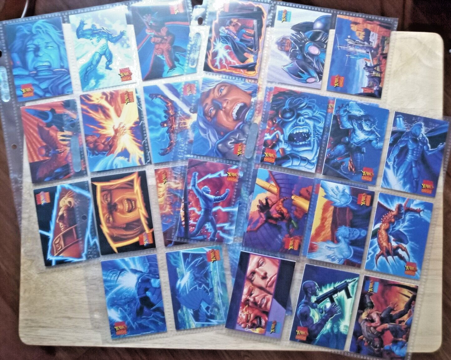 1997 Marvel X-men 2099:  Oasis 🌟 34 Cards Lot 🌟 Artwork by T+G Hildebrandt