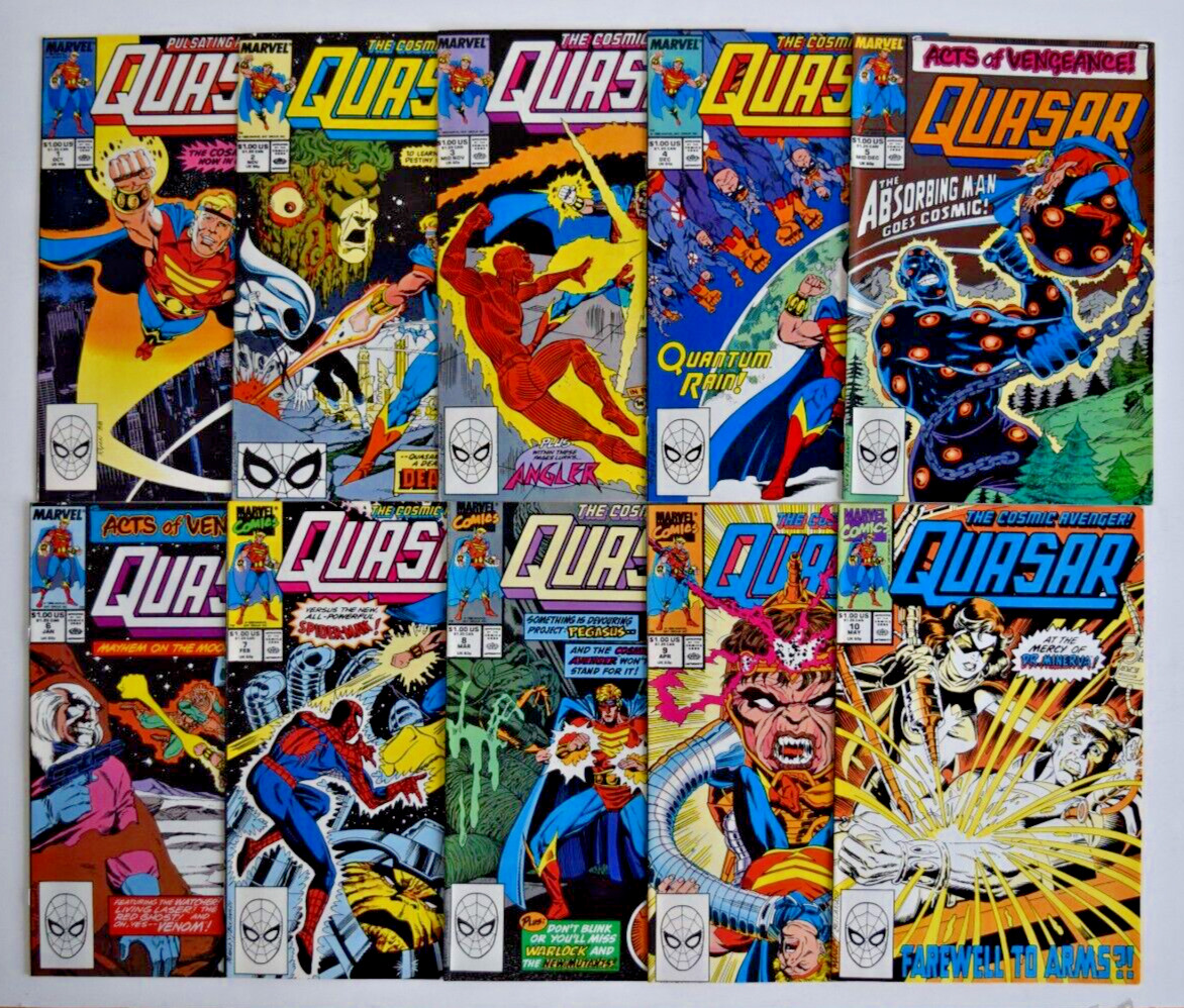 QUASAR (1989) 59 ISSUE COMIC RUN #1-55,57-60 MARVEL COMICS