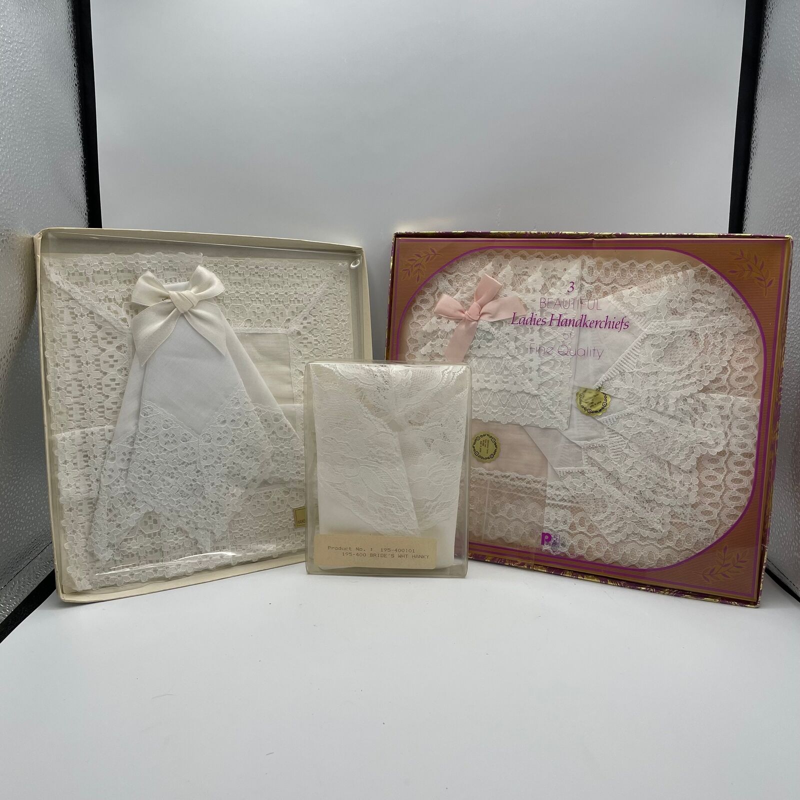Lace Hankies, All New, Lot of 3