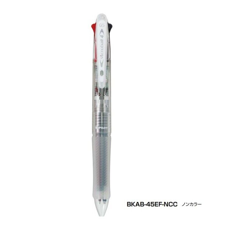 Pilot Acro Ball 4 Ballpoint Pen 0.5mm BKAB-45EF choose from 3 Body Colors