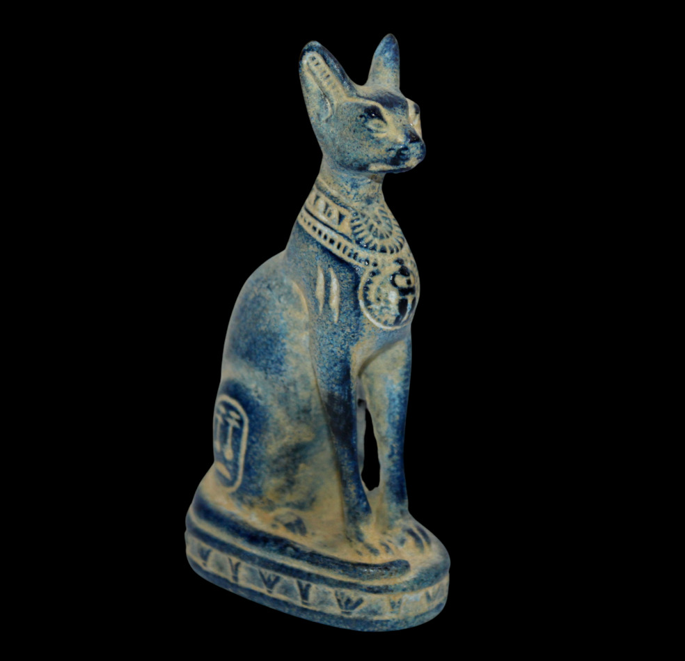 RARE PHARAONIC ANCIENT EGYPTIAN ANTIQUE Bastet Cat Bast Statue Egypt History BC