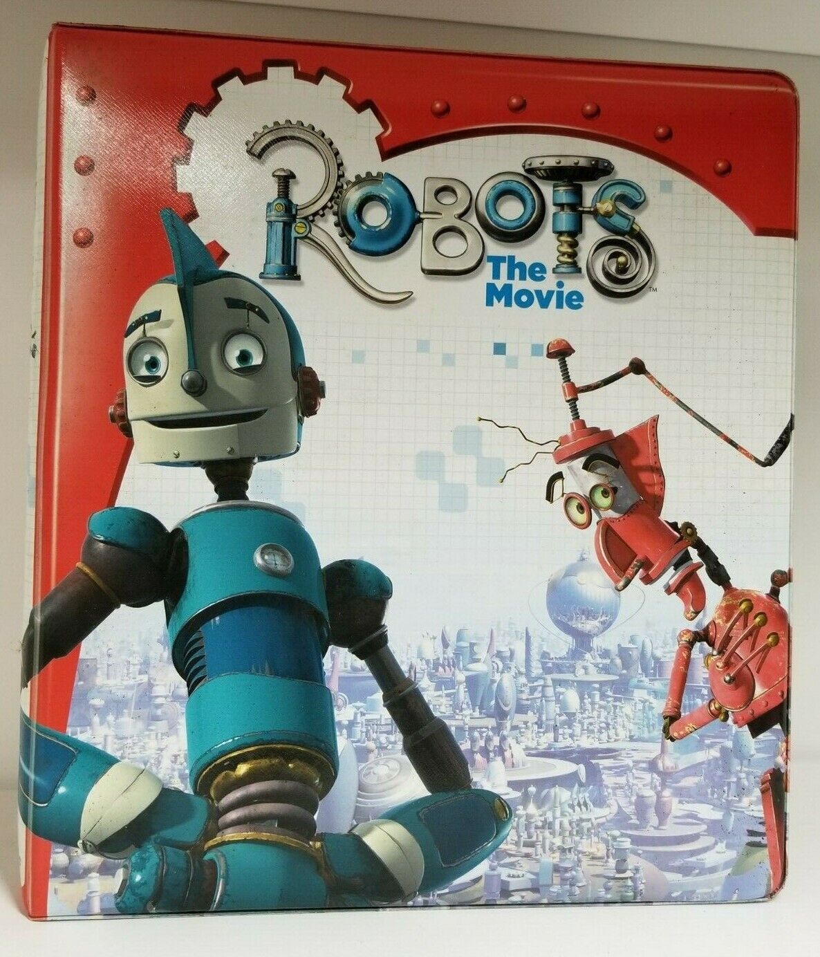 Robots The Movie Collectors Padded 3-ring Trading Card Binder Album
