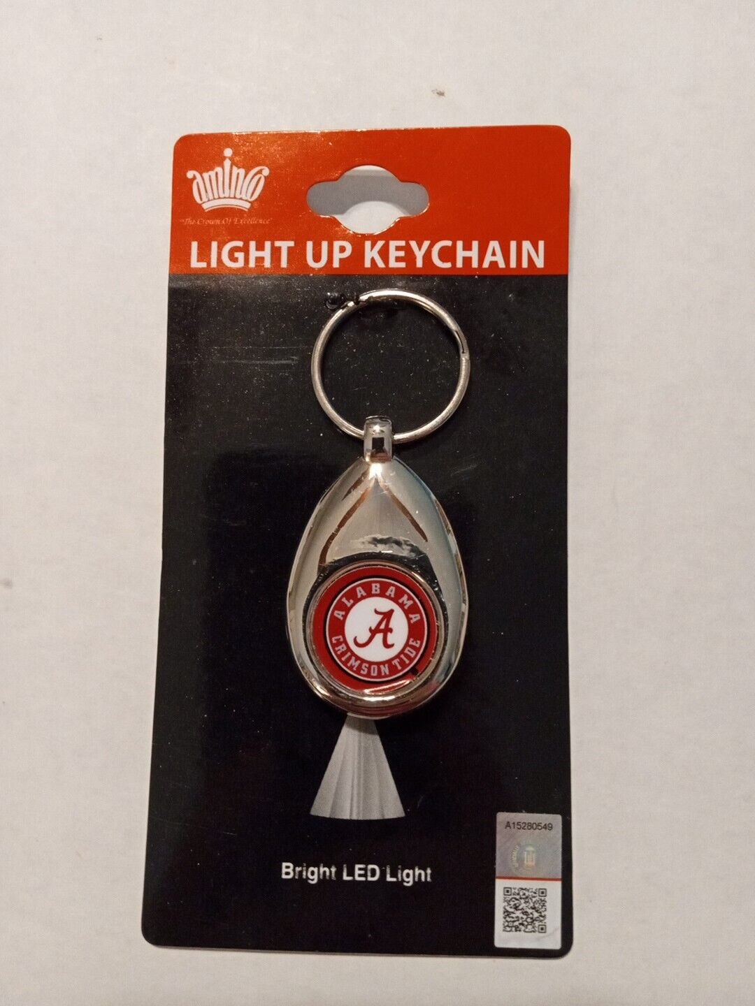 Alabama Crimson Tide light up keychain