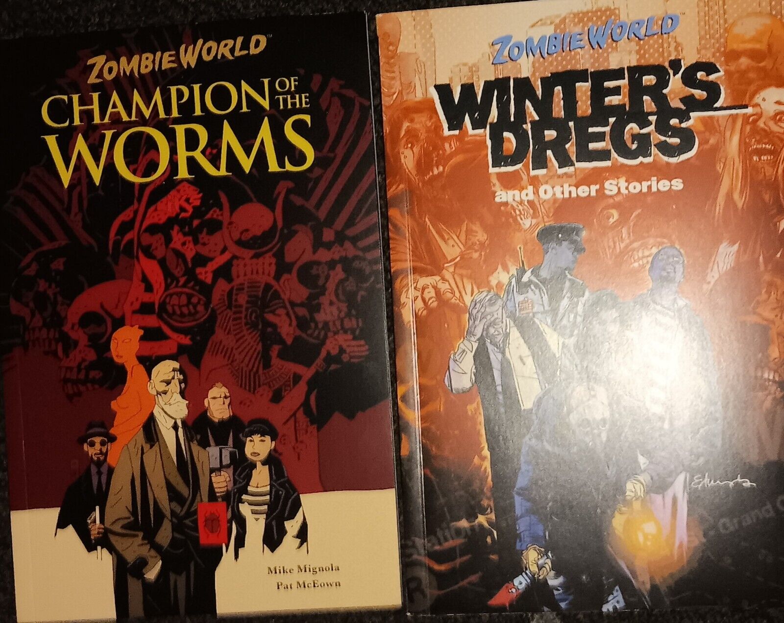 ZOMBIE WORLD 1 & 2: CHAMPION OF THE WORMS & WINTER'S  DREGS 