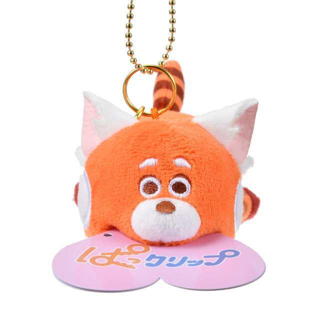 Red Panda Mei Stuffed Keychain Turning Red Pap Clip Disney Store Japan New