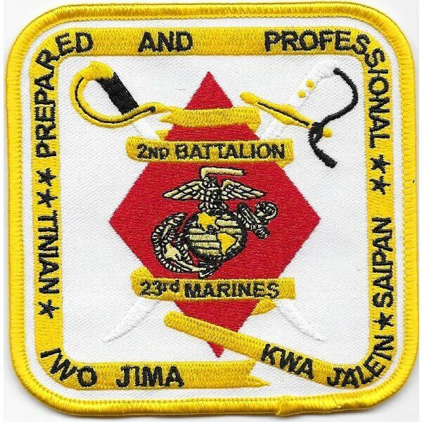 2nd Bn 23rd Marines Patch