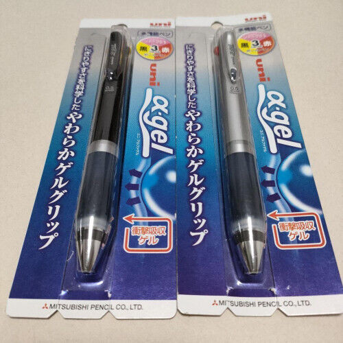Discontinued Uni Alpha Gel Multi-function Pen Black Unused limited From JAPAN◎