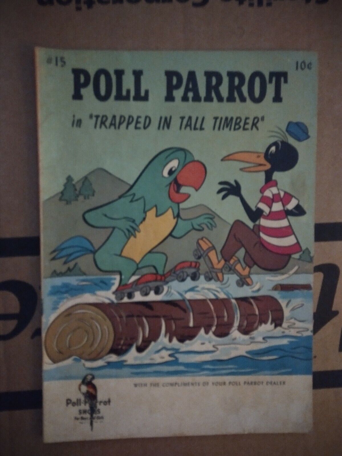 Poll Parrot #15 Vintage Merchandizing Comic Rare