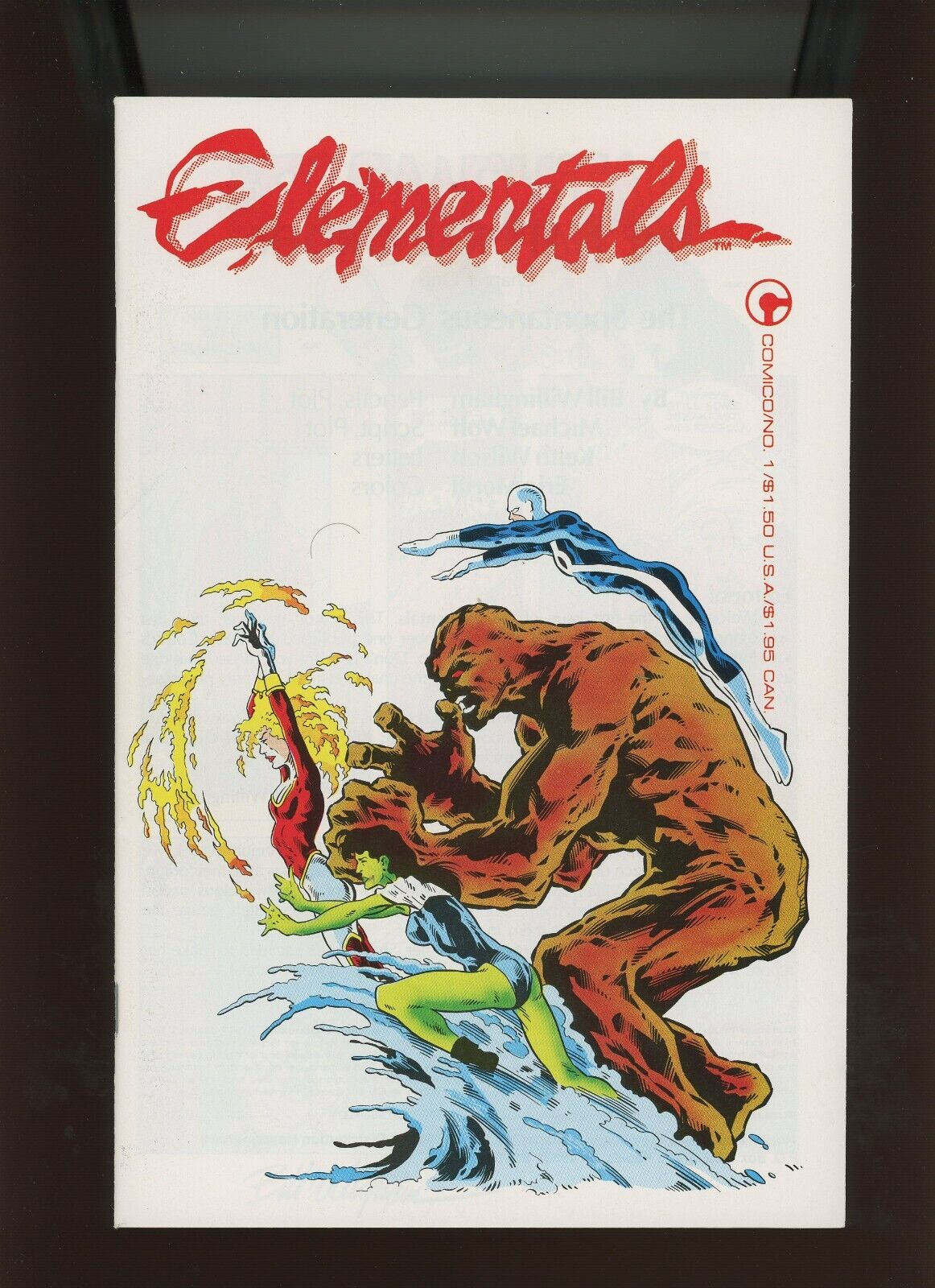 (1984) Elementals #1 - KEY ISSUE SIGNED BY BILL WILLINGHAM (9.0/9.2)