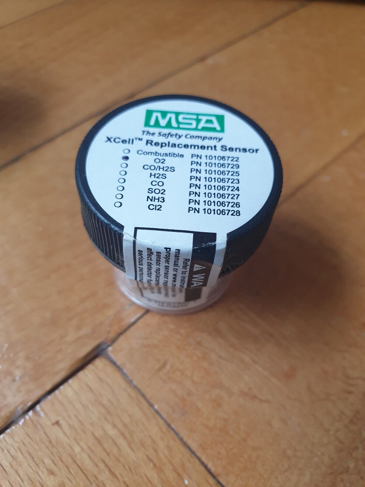MSA 10106729 4X and ALTAIR 5X Oxygen Sensor
