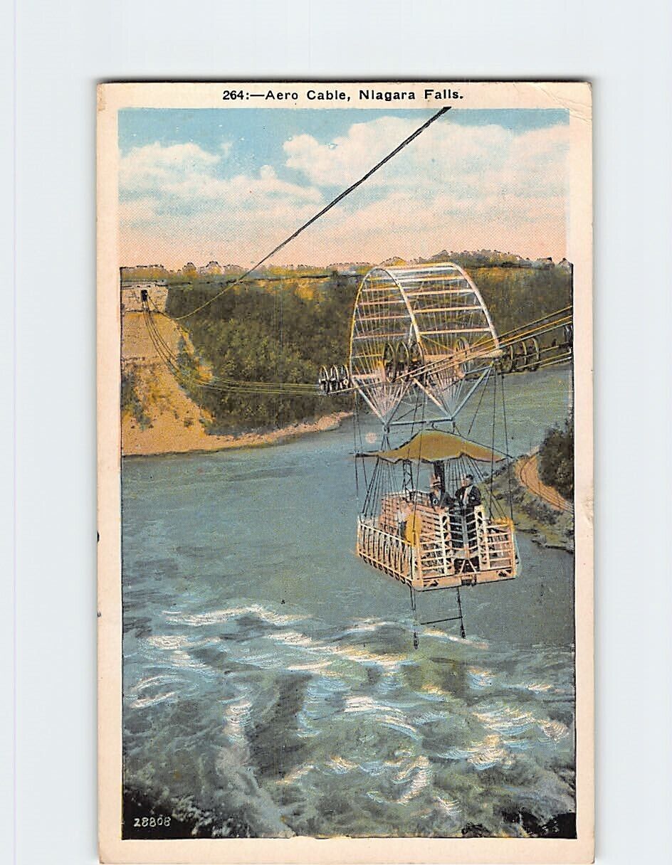 Postcard Aero Cable Niagara Falls