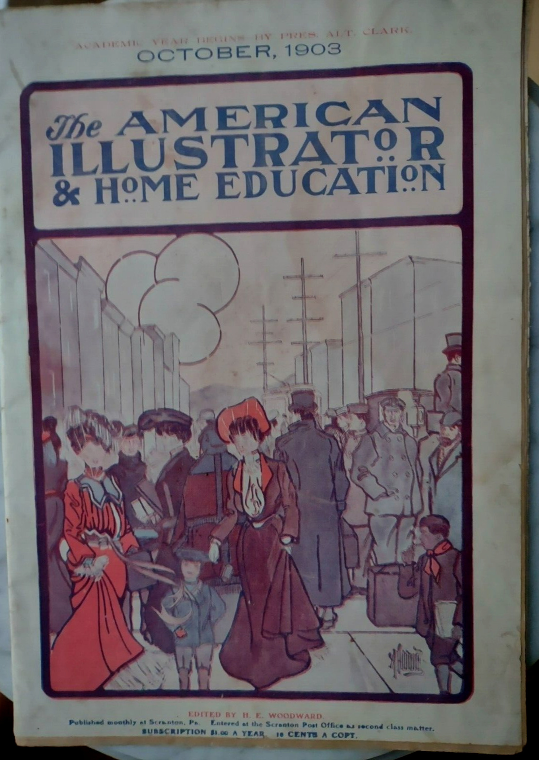 The American Illustrator & Home Education October 1903 Magazine / Phil May